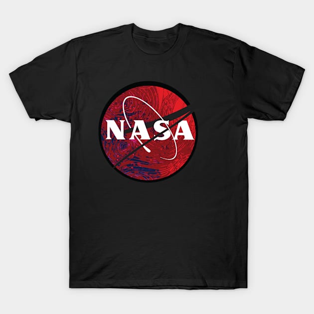 Astronaut 039 T-Shirt by Manlangit Digital Studio